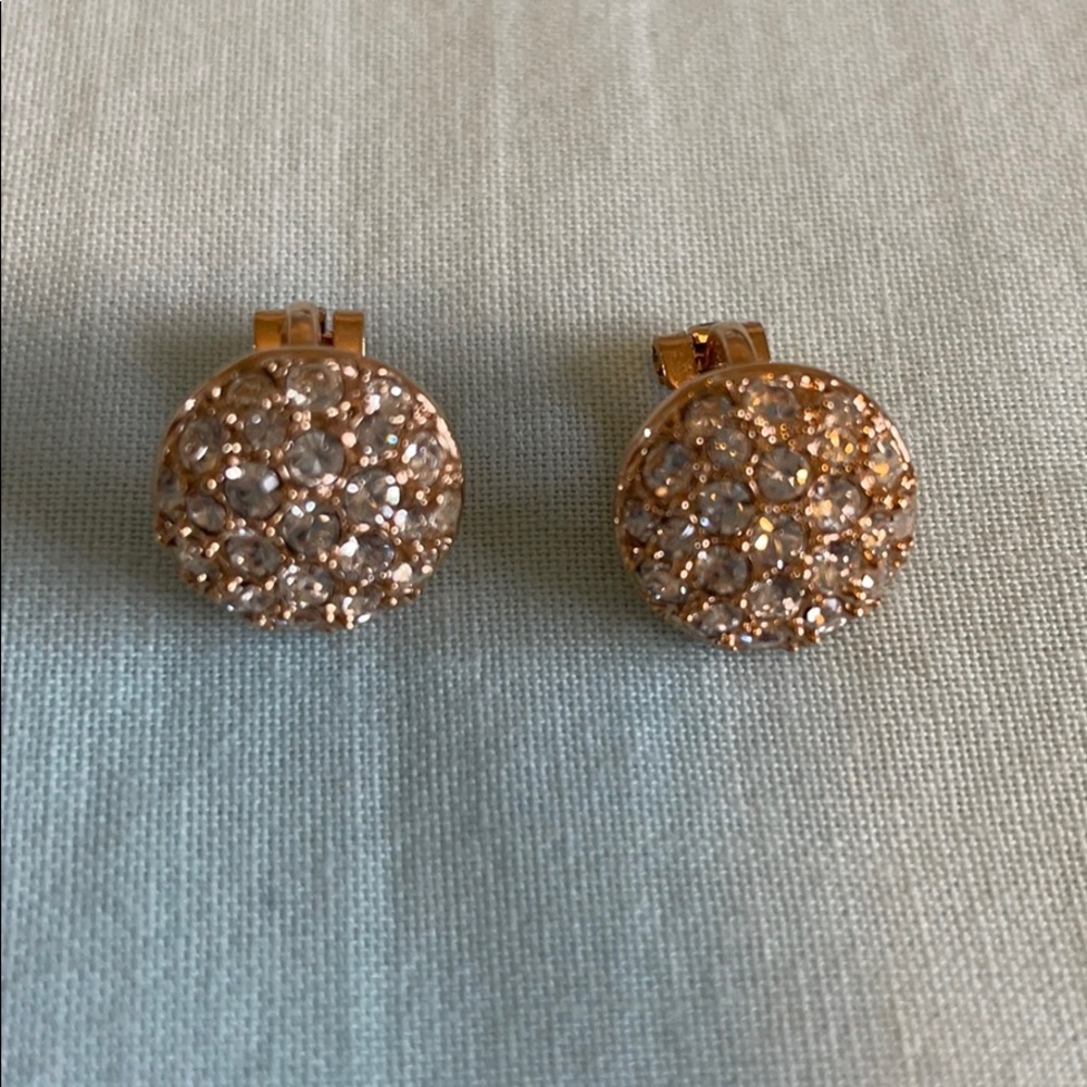 Gold color earrings